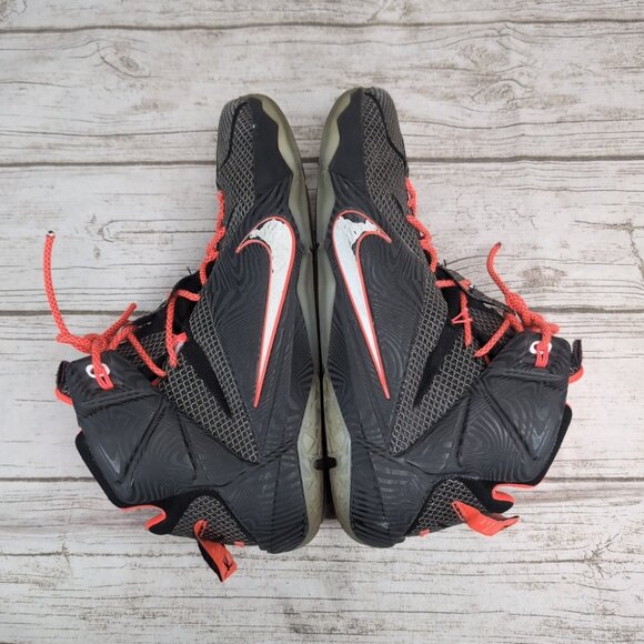 Nike Lebron Court Vision 12 Black And Crimson Size Men 15 main image 6